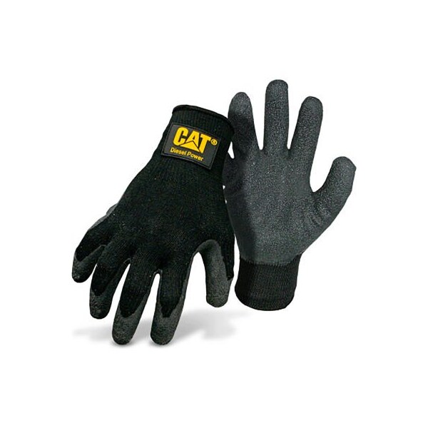 Pip CAT Latex Palm Gloves, Medium, Black CAT017400M - main